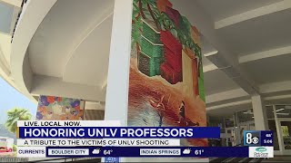 UNLV honors shooting victims with student-made murals