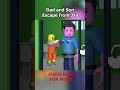 legendary jailbreak father u0026 son escape 🏃🏃 roblox