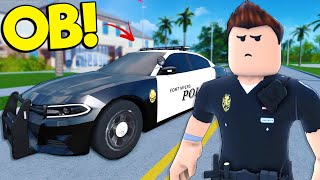 OB & I Stopped a Robbery & Became the BEST POLICE?! (Roblox Southwest Florida)