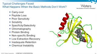 LC-MS/MS for Bioanalytical Peptide and Protein Quantification: Chromatographic Considerations