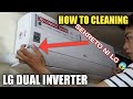 MAG ISA LANG AKO NAG LINIS // AC CLEANING 1V1 LG DUAL INVERTER