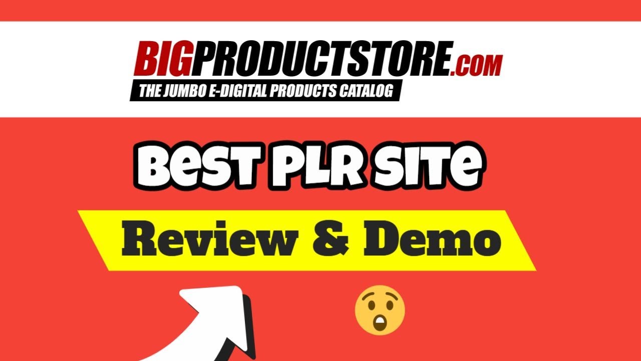 Big Product Store Review Best Plr Site Full Review Demo Of Big