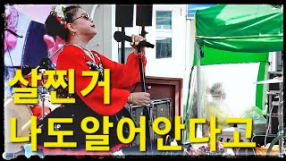 버드리~4월 9일 동학사 낮공연, 벚꽂 구경꾼 여기에 다 모인듯