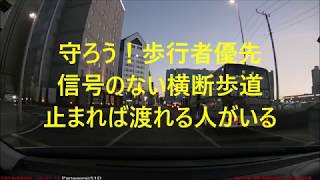 【信号のない横断歩道】広がる！？横断歩道の歩行者優先（宇都宮／栃木県）