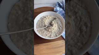 Einfaches porridge