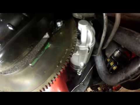 Bad starter bendix alignment Bad starter bendix alignment
