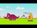 club baboo dinosaurs t rex bones dinosaur movie compilation triceratops