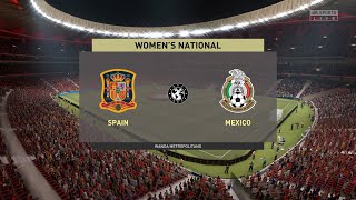FIFA 21 | Spain vs Mexico - International Friendly Women | 13/04/2021 | 1080p 60FPS