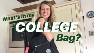 What's In My College Bag? || 2019