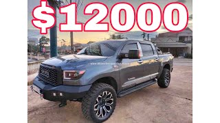 ឡានចង់លក់បន្ទាន់តំលៃ $12000 Toyota Tundra 2007 full option