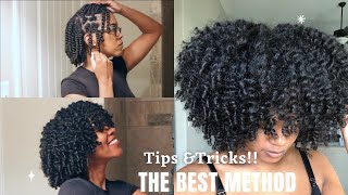 THE PERFECT TWISTOUT TUTORIAL on Natural Hair| EASY & DETAILED | 2023
