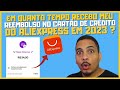 REEMBOLSO ALIEXPRESS - QUANTO TEMPO DEMORA PARA RECEBER MEU REEMBOLSO NO CARTÃO DE CRÉDITO EM 2023 ?