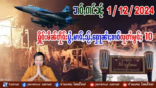 1/12/2024 ၶၢဝ်ႇၵၢင်ၼႂ် 5 ႁူဝ်ၶေႃႈ ႁိူဝ်းမိၼ်တိုၵ်းသိုၵ်းမၢၼ်ႈ ပွႆႇမၢၵ်ႇသႂ်ႇႁေႃၼၢႆးၶၢဝ်လုတၢႆမွၵ်ႈ 10