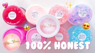 $120 GLITTER SLIMES FAMOUS SLIME SHOP REVIEW