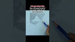 How to Draw Clouds (Drawing and Shading Tutorial) please subscribe! #howtodraw #shorts #tutorial