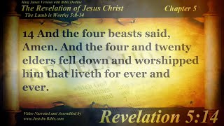 The Revelation of Jesus Christ Chapter 5 - Bible Book #66 - The Holy Bible KJV Read Along