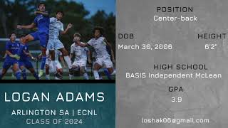 Logan Adams | Highlights