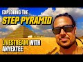 Exploring the OLDEST Pyramid in Egypt! 🇪🇬 Saqqara Step Pyramid (Livestream with Anyextee)