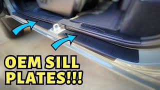 Toyota Tacoma OEM Door Sill Plate DIY Installation