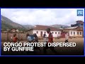 Congo Protest Over M23 Withdrawal Dispersed By Gunfire | Dawn News English