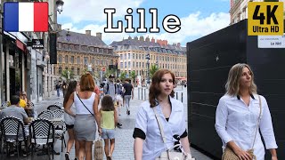 Lille | FRANCE Walking Tour (4k Ultra HD 60fps)