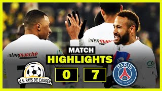 Neymar & Mbappé DOMINATE | Pays de Cassel 0-7 PSG | Best Moments of the Match