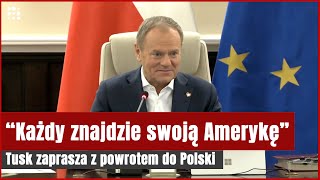 Deportacja Polaków z USA? Tusk: Wracajcie, tu jest dużo do zrobienia | Gazeta.pl