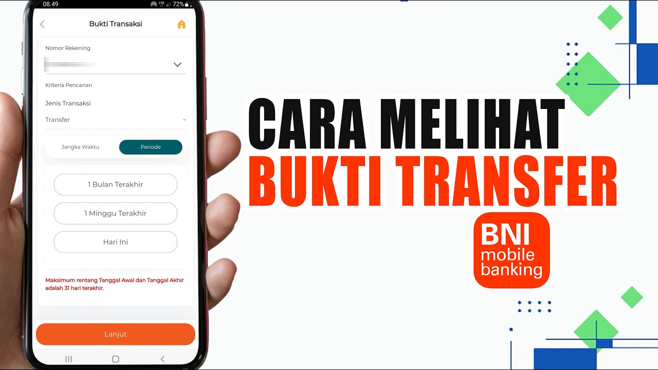 Cara Melihat Bukti Transfer Bni Mobile Banking Terbaru - YouTube