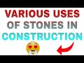 Part-5,various uses of stones in construction (subject-construction Material)