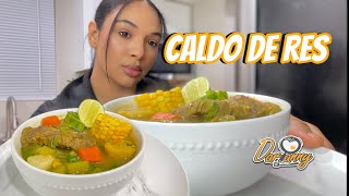 Caldo De Res  / chef darianny