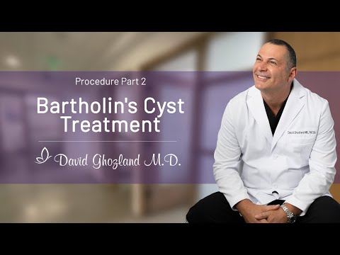 Bartholin's cyst abscess drainage and Marsupialization by Dr.Avijit ...
