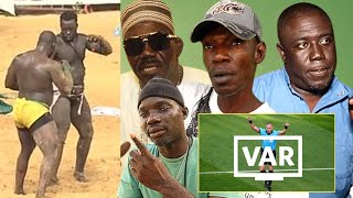 VAR bou tangue apres le combat modou lo vs siteu