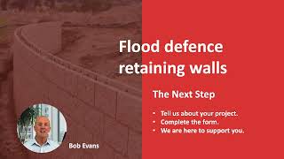 Flood defences - Retaining walls