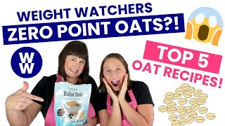 Weight Watchers ZERO POINT Oats! 5 Breakfast Recipes With Points!