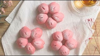 ＊桜ちぎりパンdeお花見気分＊/Cherry Blossom Breads/\u0026 kitchen - アンドキッチン