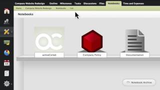 activeCollab Walkthrough