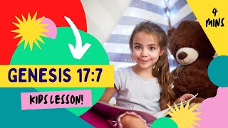 Kids Bible Devotional - Having a Covenant with God | Genesis 17:7