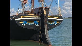 Sailing a Thames Barge. The 'Edme'