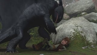 How to Train Your Dragon (2010)  - Freeing The Night Fury Scene