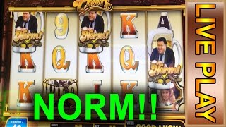 CHEERS = NORM!!! =Good afternoon everybody! Slot Machine Bonus