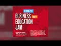 Africa Business Education JAM live from GIBS