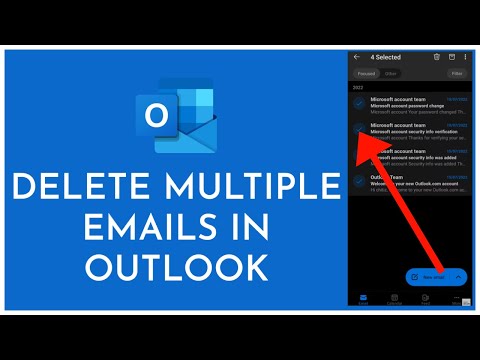 Как удалить несколько писем в Outlook (2023)