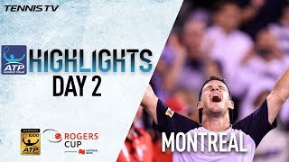 Highlights: Schwartzman, Shapovalov, Goffin Win At Montreal 2017 Tuesday