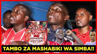 MASHABIKI WA SIMBA WACHARUKA BAADA YA KUINGIA ROBO FAINAL KIBABE/ WATEMA CHECHE, \