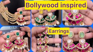 Bollywood inspired designer   #earrings order on 8904096099 #trending #jewelry