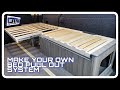 Micro Campervan Conversion Bed pull out system Series 11 Episode 7