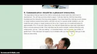 Wiki Early Childhood Communication