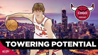 Does Matas Buzelis have the HIGHEST ceiling of any Chicago Bulls player? | CHGO Bulls Podcast