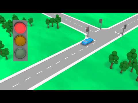Road rules: yellow lights Road rules: yellow lights