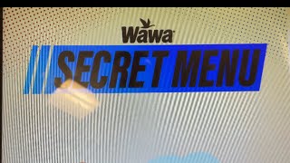 How To Find Secret 🕵🏻 Menu At Wawa